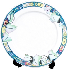 тарелка с лилиями, фото на тарелки